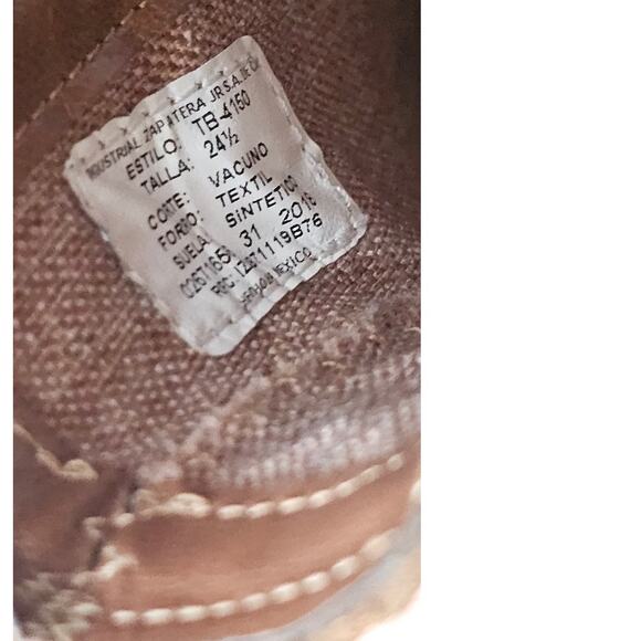 Brantano Slip On Chunky Heel Leather Boots, Flexible Ankle , Womens Sz 8 - Picture 7 of 8